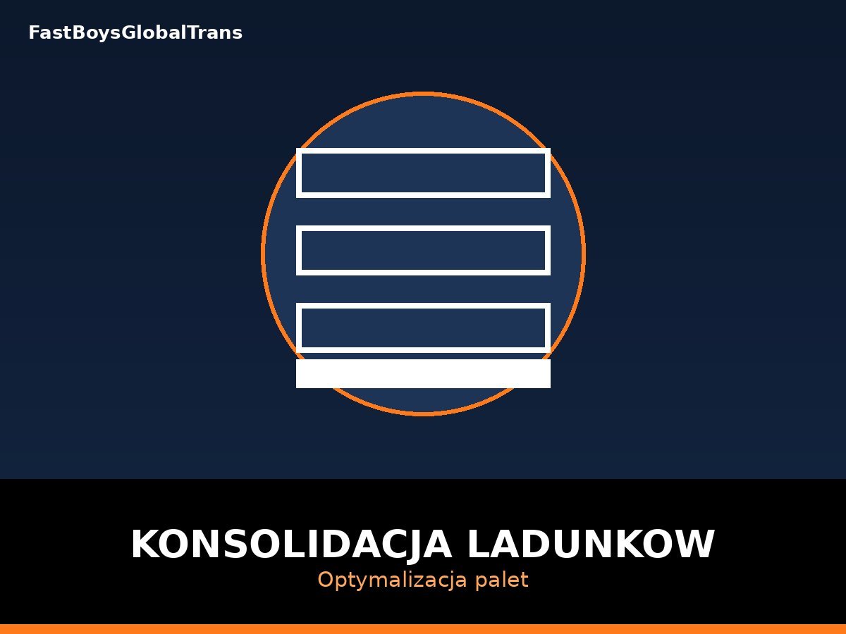Konsolidacja Ładunków Paleta Transportowa
